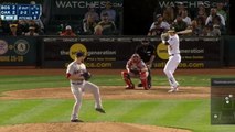 AMAZING CATCH Jackie Bradley Jr 5.19.2017 Robs Home Run Ryon Healy Boston Red Sox vs Oakla