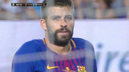 Finale Super Coupe d'Espagne - Le CSC de Piqué !
