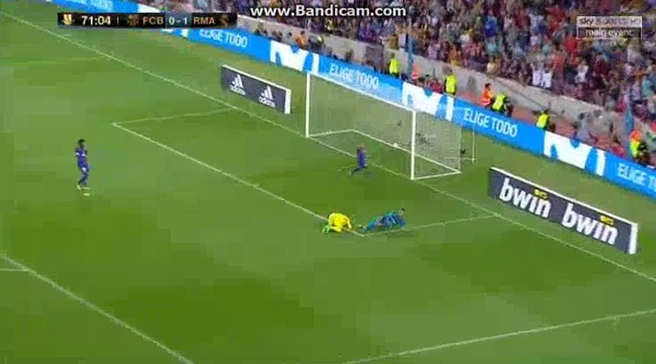 Cristiano Ronaldo Offside Goal HD - Barcelona 0-2 Real Madrid 13.08.2017