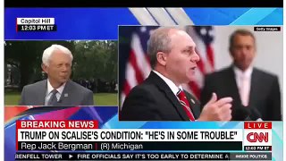 John King vs Jack Bergman Trump on Scalise’s Condition: ‘He’s in some Trouble’ Inside Poli