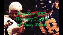 Top Ten NHL Hockey Fights of Tony Twist