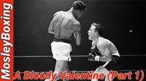 The Saint Valentine's Day MASSACRE - Sugar Ray Robinson vs Jake LaMotta Full Fight In HD ( 1 Of 2)