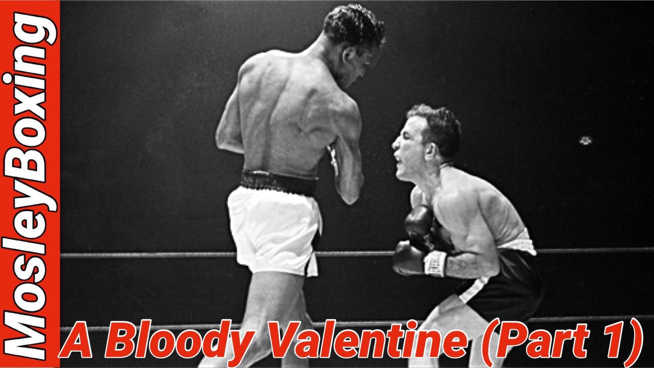 The Saint Valentine's Day MASSACRE - Sugar Ray Robinson vs Jake LaMotta Full Fight In HD ( 1 Of 2)