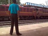 Twin BSL WAG-5 23625 and 23945 headind to Mecheda thermal power plant on SER.3gp