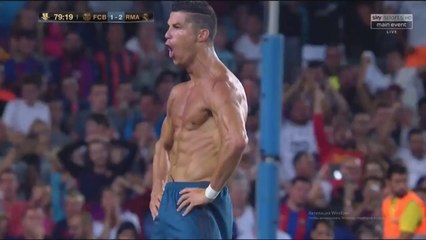 1-2 Cristiano Ronaldo Goal  - Barcelona 1-2 Real Madrid - 13.08.2017 [HD]