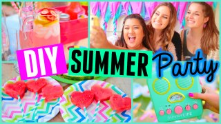 DIY Summer Party! Treats, Snacks, & Decor!