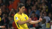 Neymar sets up Cavani with perfect pass