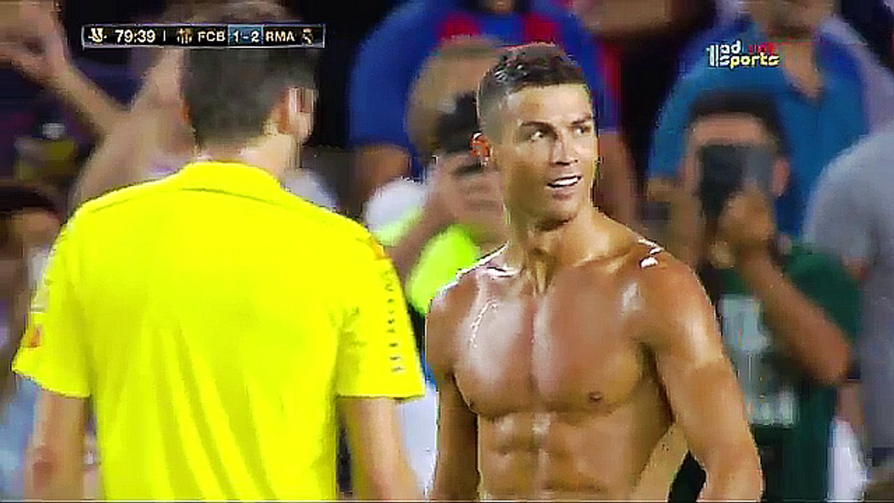 أهداف مباراة  برشلونة و ريال مدريد 1-3  كأس الس...