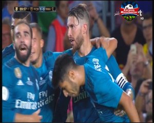 اسينسيو يضع هدف ثالث ولا اروع للريال في شباك شتيجن