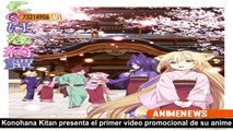 Konohana Kitan primer vídeo promocional de su anime