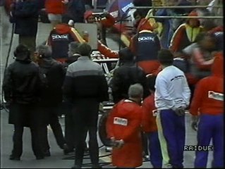 Gran Premio del Canada 1989: Pit stop di Boutsen e sorpasso di Larini a Caffi