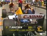 Gran Premio degli Stati Uniti 1989: Pit stop difficoltoso di Boutsen, sorpasso di Caffi a Modena e ritiro di Gugelmin