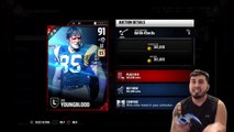 STEVE MCNAIR STATS ON MADDEN 17!! JACK YOUNGBLOOD NEW LEGEND STATS!!