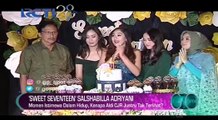 Salshabilla Adriani Rayakan Sweet Seventeen dengan Taburan Bunga
