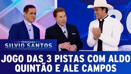 Jogo das 3 Pistas com Aldo Quintão e Alessandro Campos
