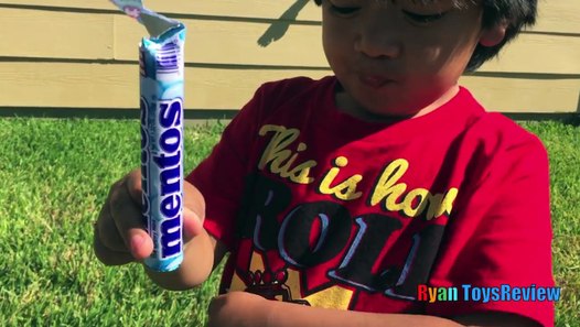 DIET COKE AND MENTOS EXPERIMENT CHALLENGE Easy science experiment for