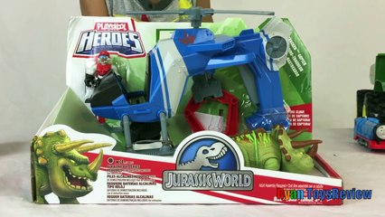 Dinosaur Toys for kids Jurassic World Unboxing Playtime Thomas and Friends  Ryan ToysReview