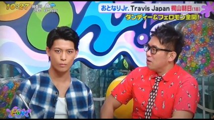 梶山朝日（Travis Japan）　　　タップダンスを披露