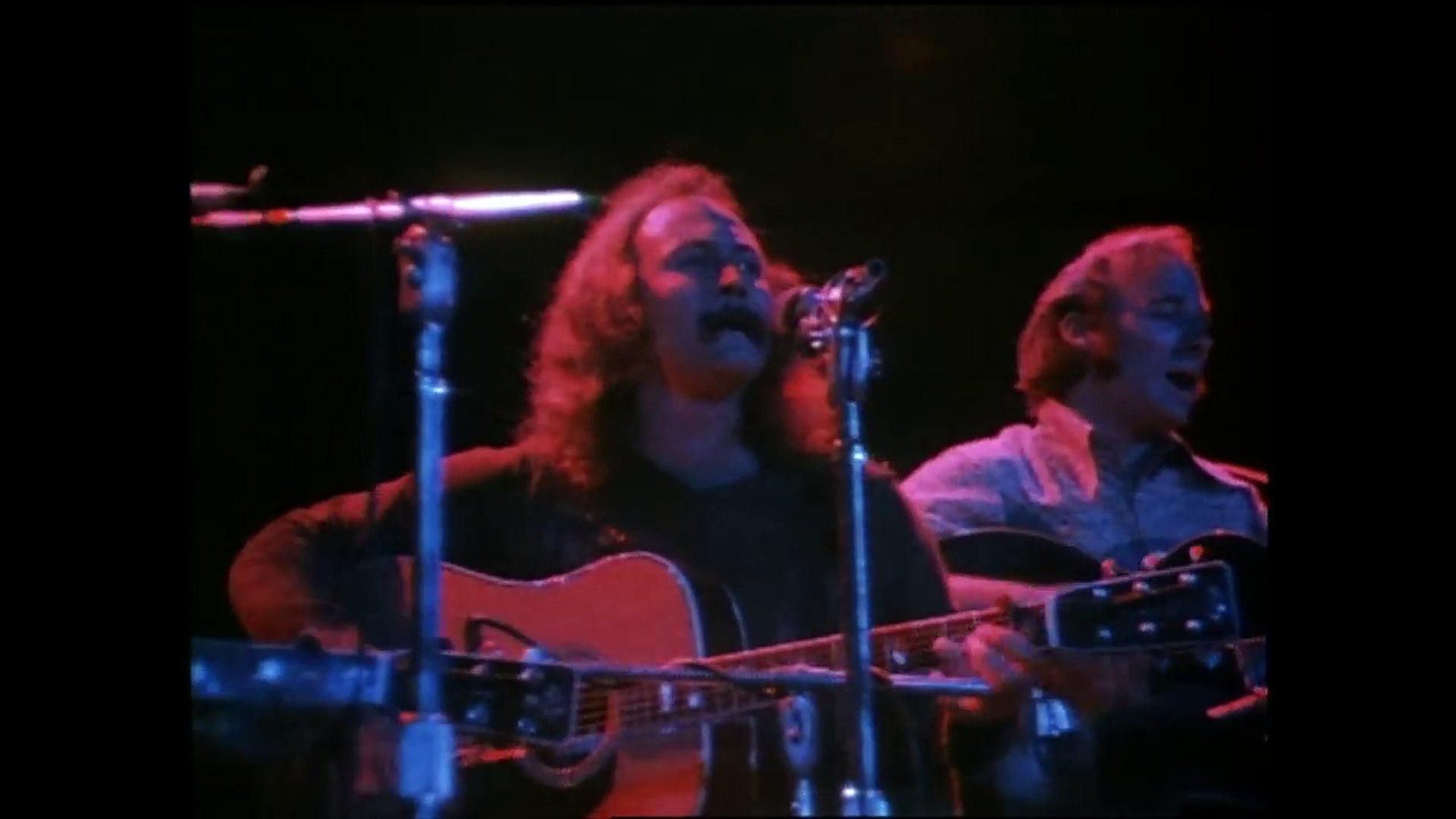 ⁣Crosby Stills Nash and Young Ohio (live Boston 1971)