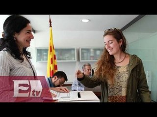 80,7% de votantes apoya la  independencia de Cataluña en simulacro / Global con Paola Barquet