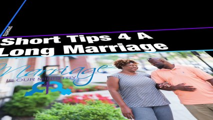 Short Tips 4 A Long Marriage - "Pick Your Battles"