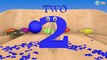 Learn Colors and Numbers with 3D Bowling Game - Learning Colours Collection for Kids Babies Children