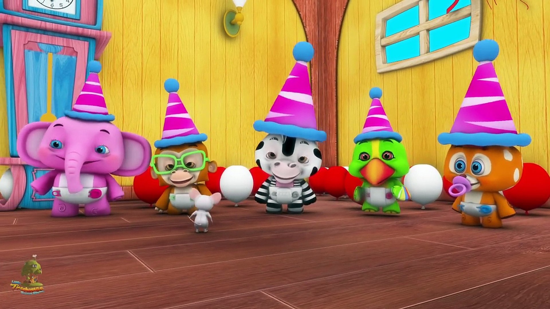 The Happy Birthday Song Kids Birthday Party Song Happy Birthday To
