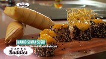 Taste Buddies: Mango suman sushi with Jennylyn Mercado