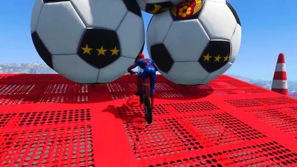 Şimşek McQueen Örümcek Adam Arkadaşları Bisiklet Yarışı Yapıyor (Çizgi Film Tadında - Türkçe Dublaj)