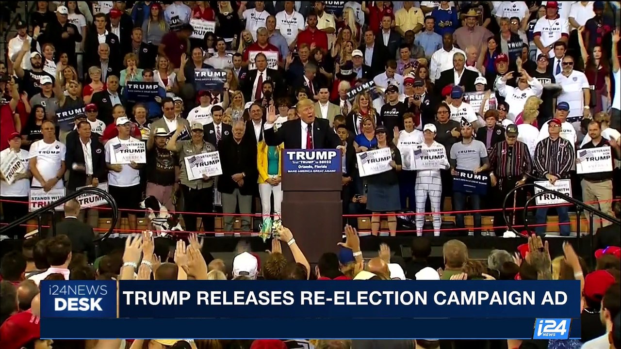 i24NEWS DESK | Trump releases re-election campaign ad | Monday, August 14th 2017