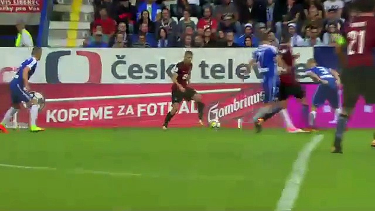 Slovan Liberec - Sparta Praha 1-1 All Goals ( CZECH REPUBLIC 1. Liga - 13.08.2017)
