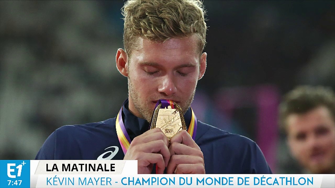 Kevin Mayer sur son saut à la perche : "C'est le saut de ma vie"