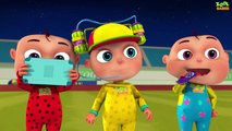 Zool Babies Playing Soccer | Five Little Babies Series | Cartoon Animation For Children