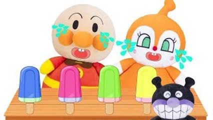 アンパンマンと子供向けの色についての歌（英語版) ❤️ アンパンマン バイキンマン ❤ カラフルなサプライズの卵 ❤ アニメ子供向け ❤ 赤ちゃん喜ぶ ❤赤ちゃん泣き止む！ anp