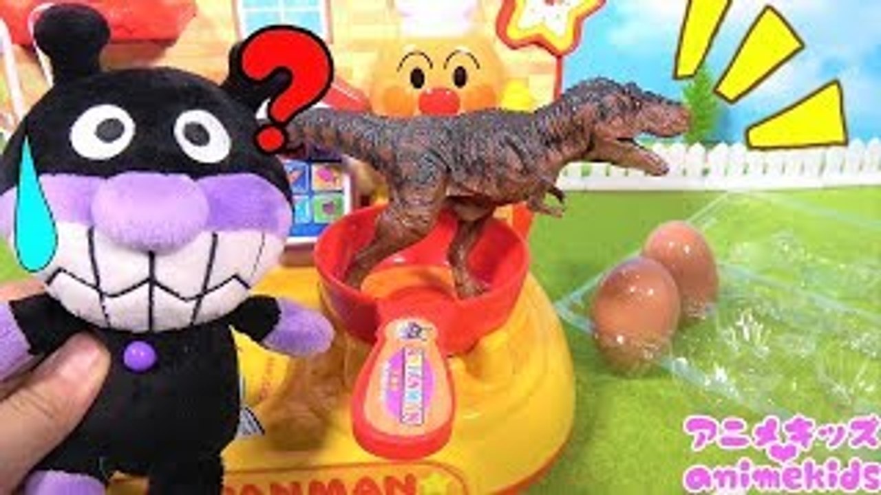 アンパンマン アニメ おもちゃ コキンちゃん お料理 たまご 目玉焼き❤ アンパンマン キッチン スライム animekids アニメキッズ Anpanman Toy