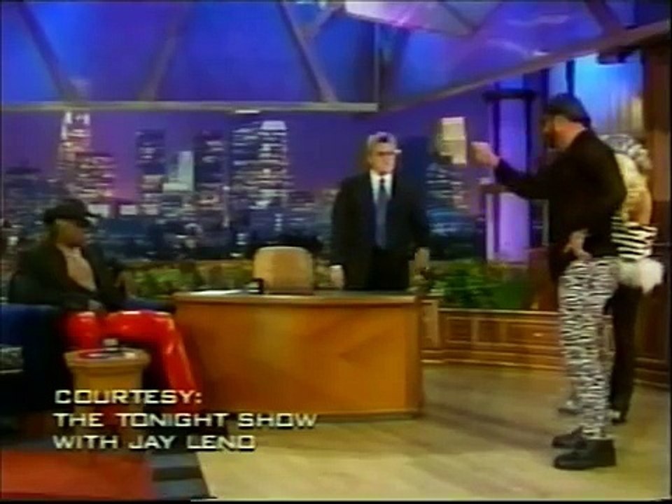 Macho Man Randy Savage attacks Dennis Rodman on...