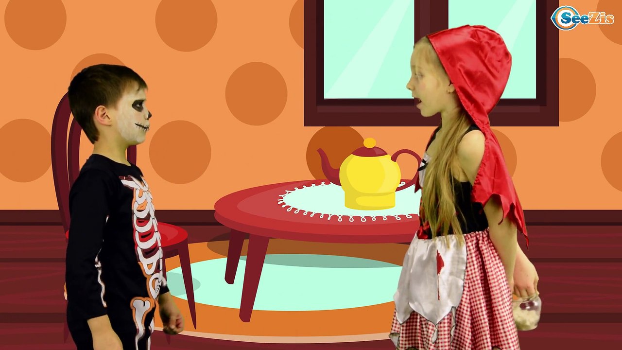 Skeleton Looking for a Candy - Johny Johny Yes Papa - Baby Nursery Rhymes