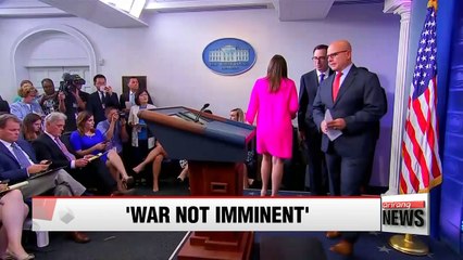 U.S. national security adviser assures war with N. Korea isn't imminent