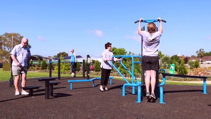 Outdoor Gym - Packer Park, Carnegie VIC Australia, Gest Gym Aug 2017