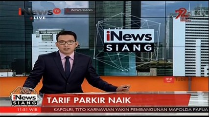 Dishub DKI Akan Naikkan Pajak Parkir