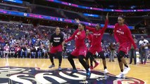 En WNBA, les filles règlent parfois ça à la danse !