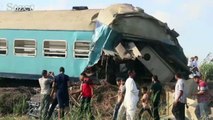 Mısır'daki tren kazası sonrası, Demiryolu başkanı bakın ne yaptı?