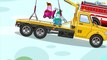 Le Camion de pompier, La Voiture de police et Ambulance - Gros véhicules pour petits enfants
