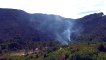 Paysages lunaires à Olcani après les incendies du Cap Corse