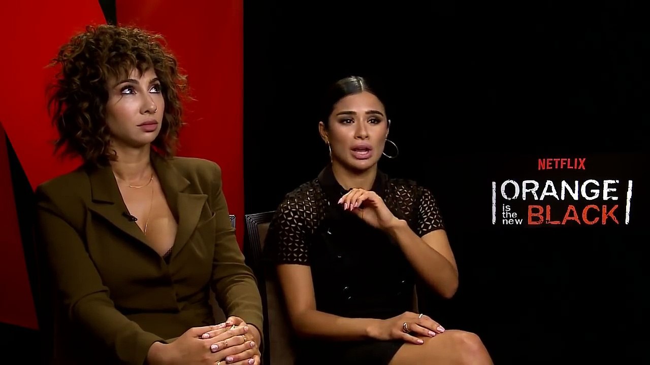 OITNB Orange is the new Black Season 5 Interview Jack Cruz Diane Guerrero