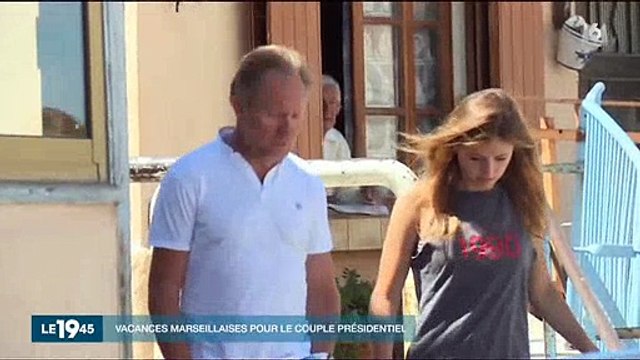 Une adolescente tombe nez à nez avec Emmanuel Macron à Marseille et n'en revient pas ! Regardez