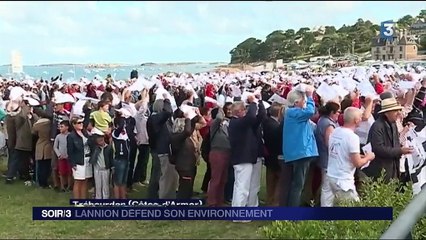 Les habitants de la baie de Lannion défendent leur sable