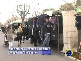 DURC PER COMMERCIO AMBULANTE - Competenza alle Regioni