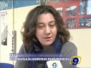TRANI - OASI 2, drammatica la condizione degli immigrati