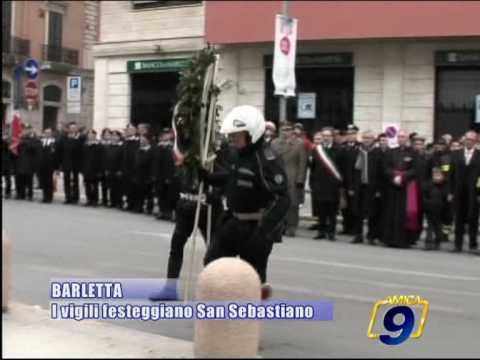 BARLETTA. La Polizia Municipale festeggia San Sebastiano